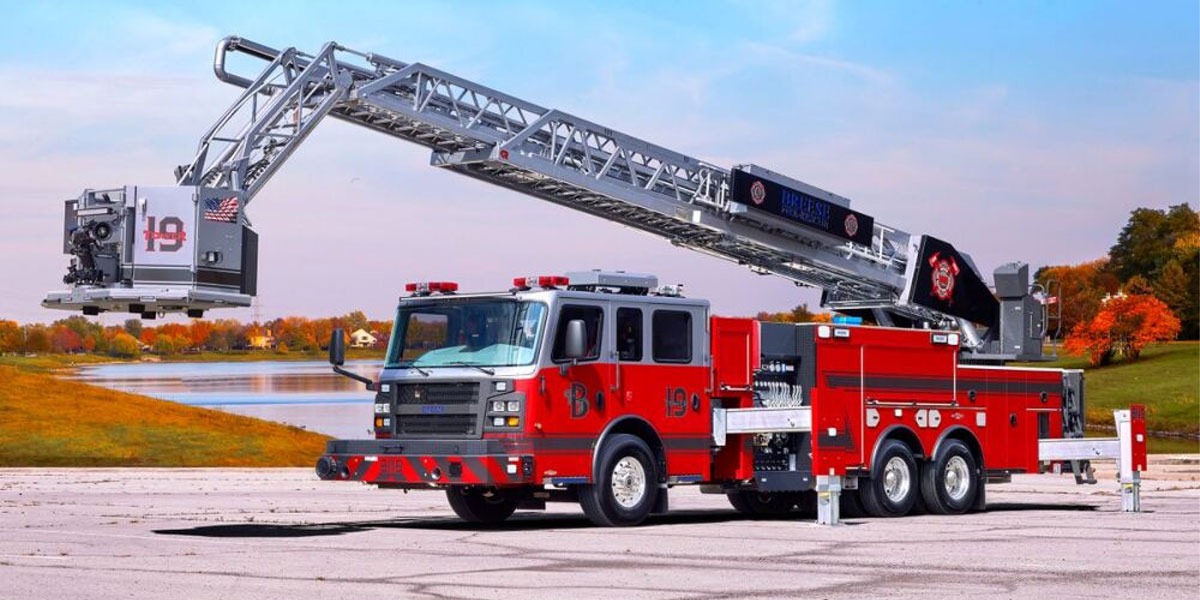 customized aerial fire trucks 