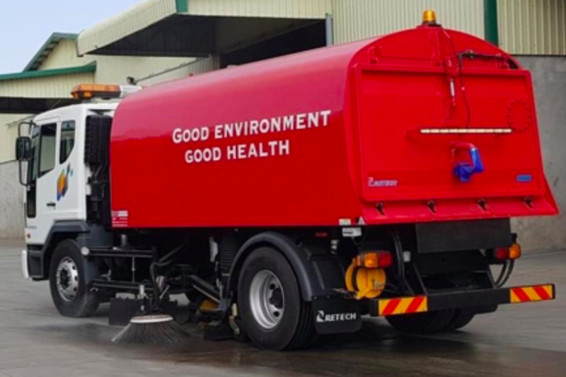 customized municipality truck